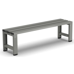 vendita online Panche singole a 3 doghe - grigio scuro ral7000  Accessori banchi lavoro e armadi Fami